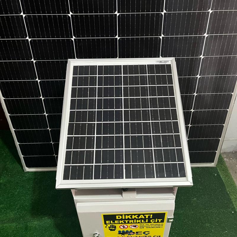 Kompakt Pro  40s 25000Volt 25w Güneş Panelli Sensörlü Elektrikli Çit Seti