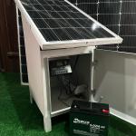 Kompakt Pro  80s 30000Volt 50w Güneş Panelli Sensörlü Elektrikli Çit Seti