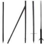 Plastik Çit Direği Montajı Kolay  Kullanımı Pratik İzolatörlü plastik kazık